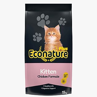 Econature Plus - Kitten Food - Chicken - 15kg