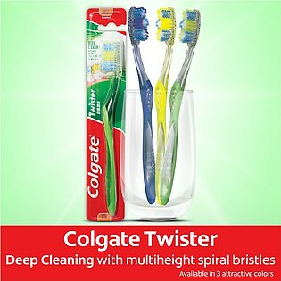 Colgate Twister Toothbrush - Soft