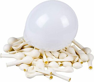 Mini White Latex Balloon 5inch 10pcs