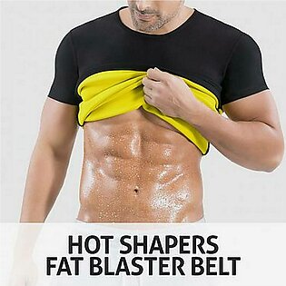 Men's & Women's Body Shaper Hot Sweat Workout Shirt Hot Body Shaper Men&women Short Sleeve For Weight Loss