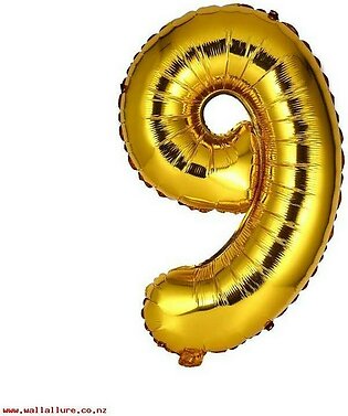 Gold Number Digits Balloons Foil Digit Helium Balloon Birthday Party Wedding Decorations inflatable Air Figure Balloons