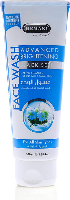 Hemani Advanced Black Seed Face Wash 100Ml