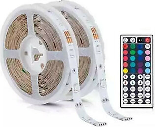 Wbm Smart Color Changing Rgb Led Strip Light 32.8 Feet Long Remote Control Strip Light Complete, Kit