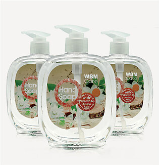 WBM Care Natural Liquid Hand Soap (pack of 3) - Hand Wash - Liquid Hand Wash - Hand Wash Liquid