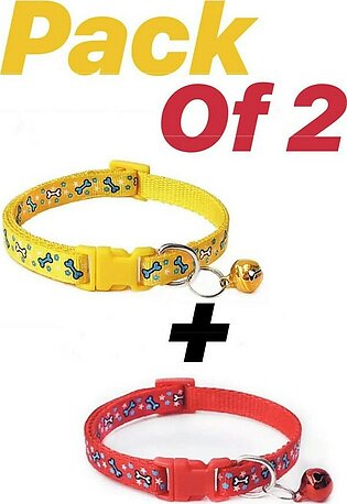 Pack of 2 Cat collar with Bell