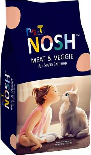 Pet Nosh Cat Food - For All Life Stage Cat Food - Best For Your Cat 400 Gram