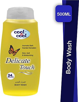 Cool And Cool Body Wash Delicate Touch 500ml