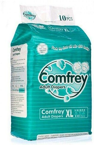Comfrey Adult Diapers Xtra Larg 10 Pcs