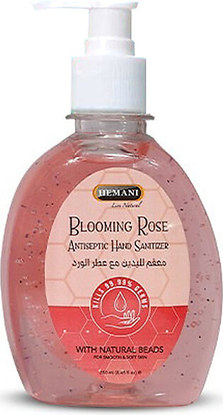 Hemani Hand Sanitizer 250ml With Pump (blooming Rose)