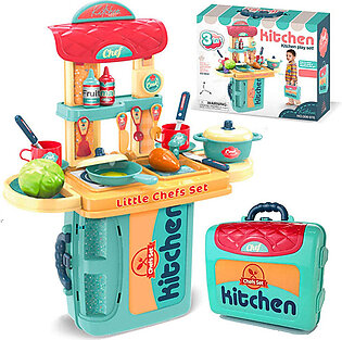 Kitchen Stove Briefcase Play Set - 20 Inches