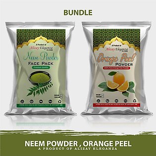 Neem Powder 100 Gm + Orange Peel Powder 100 Gm (for Face)