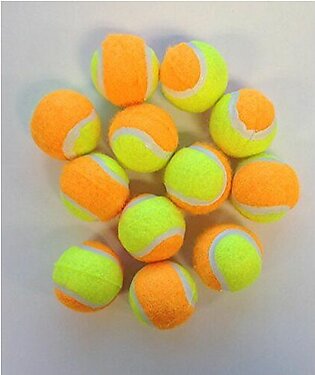 Pack Of 12 Cricket Tennis Balls