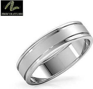 Silver Plain Ring for Men