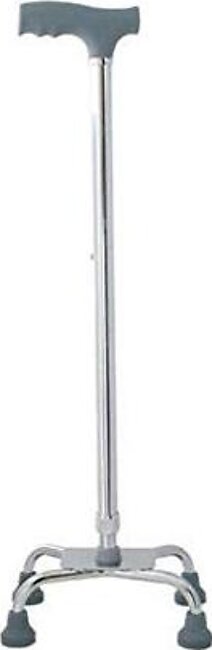 Aluminium Walking Care Patient / Old Man Stick Four Foot (used 100% High Quality Guaranteed)