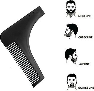 Beard Shaping Tool Template Beard Shaper Tool Plus Comb For Line Up And Men Bread Comb
