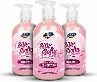 Ever Clean Rose Lux Handwash - Liquid Hand Wash - Liquid Soap Bottle - Soft And Softly Antiseptic Handwash Bottle Refill (pack Of 3) 500ml