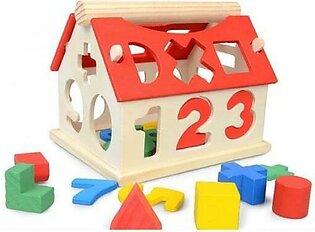 Wooden Number House Wisdom Toy