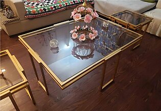 Centre Table With 2 Side Tables