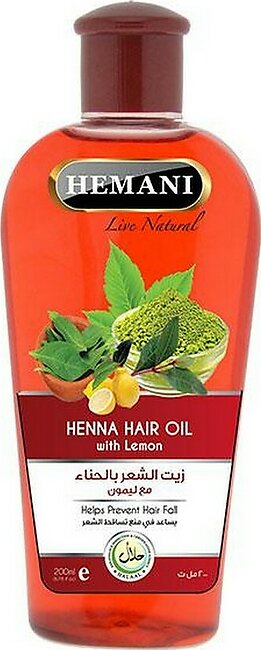 Hemani Herbal - Henna Hair Oil 200ml