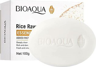 Bioaqua Rice Raw Pulp Soap Face And Body Oil Control Soap 100g Bqy45279