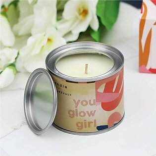 Scented Candles For Decoration- Sweet Fragranced Candle For Dinner-1 Pc You Glow Girl Candle