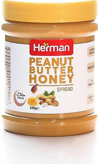 Herman Peanut Buter Honey Spread 340gm