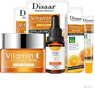 Disaar Vitamin C 4 In 1 Whitening Vitamin C Skincare Kit Series