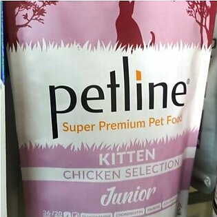 Petline Kitten Junior Cat Food Super Premium Pet Food Chicken Selection 1.5kg