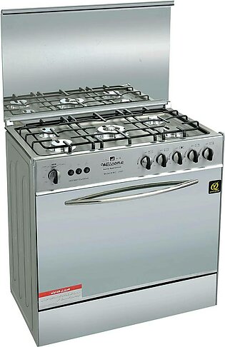 Welcome 5 Burner Gas Cooking Range 31" Inches WC-3100 - Silver