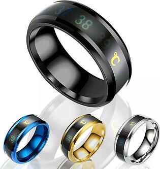 1PC Hot Creative Smart Temperature Measurement Couple Ring Mood Change Display Rings Magic for Men and Women