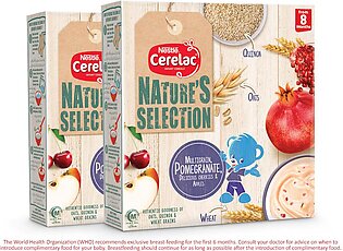 Nestle Cerelac Nature'sselectionroapome(175gpack Of2)