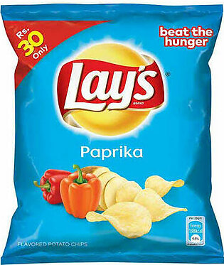 Lays Paprika Flavour. 40 Rs Pack 6 Pcs