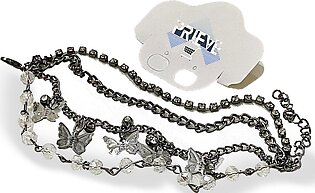 Prieve - Butterfly Bracelet For Girls, Jewellery For Girls Stylish Multilayered New Design Adjustable Chain Bracelets For Women