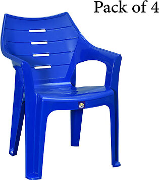 Boss Bp-628 (pack Of 4) Full Plastic Elegance Chair