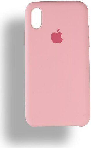 Iphone Xs Max Silicone Mobile Cover Compatible With Iphone Xs Max With Logo