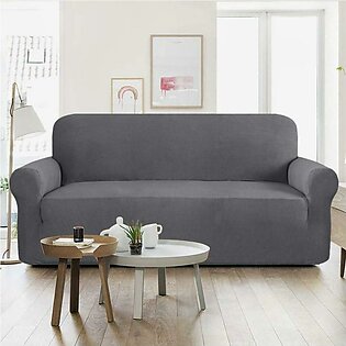 5 SEATER (3+1+1) GREY SOFA PROTECTOR COVER