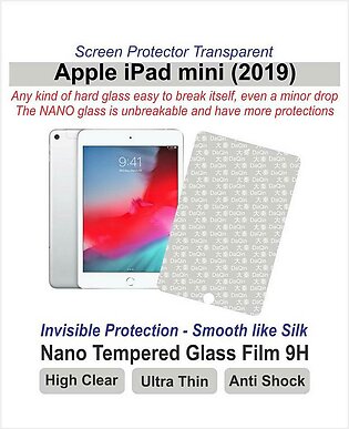 Apple iPad mini (2019) - Screen protector - Best material - Nano Glass