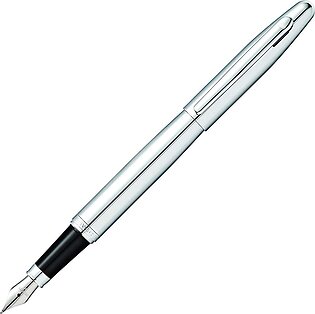 Sheaffer Vfm Polished Chrome Trim Fountain Pen Item # 9421