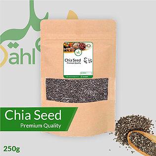 Chia Seed Packed With Omega-3, Fiber, And Essential Nutrients 250g