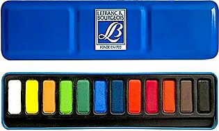 Lefranc&Bourgeois Water color Paint 12 Colors Box