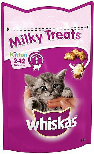 Whiskas Milky Treats For Kittens Rich In Milk - 55gm