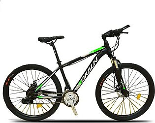 DKALN Taiwan Brand Cycle 26 Inch High Carbon Steel Frame Mountain Bike Disc Brake