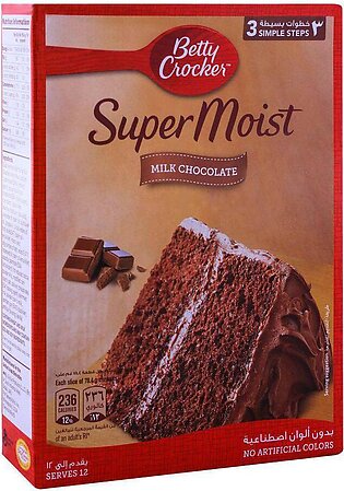 Betty Crocker Super Moist Milk Chocolate Cake Mix 500g