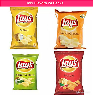 Lays Mix Flavors Pack of 24 / chips