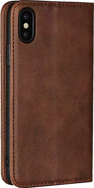 Iphone X Book Cover Apple Boss Synthetic Leather Flip Cover