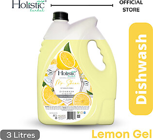 Holistic Herbal Lemon Dishwash Liquid 3l