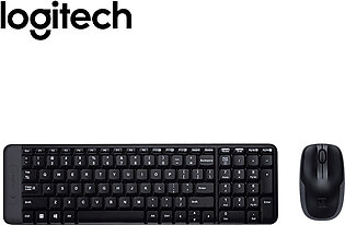 Logitech Mk220 Wireless Mouse & Keyboard Combo Compact Size