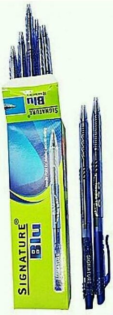 Blu Ball Pen - Pack Of 10 - Blue