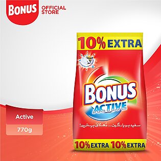 Bonus Active 770g - Detergent Washing Powder