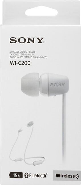 Sony Wi-c200 Wireless In-ear Headphones